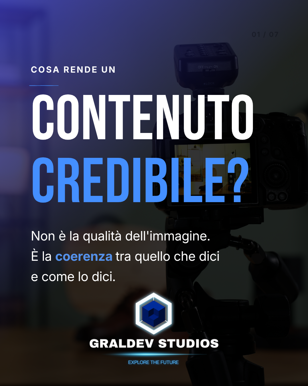 Composizione editoriale sul rapporto tra qualità visiva e credibilità dei contenuti
