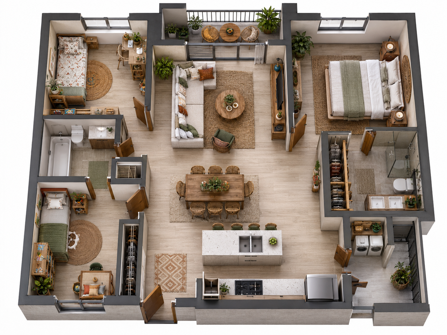 Home Design Virtual Tour 3D animation